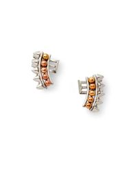 Rebecca Minkoff | Multicolor Pearl Spike Earcuff | Lyst
