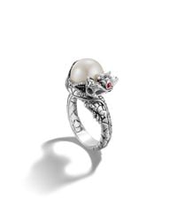 John Hardy | Metallic Small Dragon Ring | Lyst