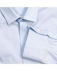 Emporio Armani | Blue Shirt for Men | Lyst