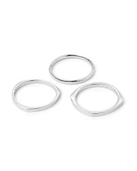 Vitaly | Metallic 3 Shapes X Stainless Steel 3 Rings for Men | Lyst