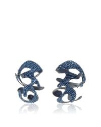 Rosie Assoulin | Blue Roxanne Assoulin For Swarovski Large Sculptural Earrings | Lyst
