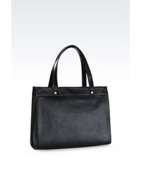 Armani Jeans | Black Shopper | Lyst