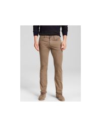 Joe's Jeans | Brown Brixton Slim Straight Fit In Bark for Men | Lyst
