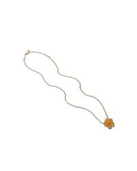 Ferragamo - Yellow Flower Necklace - Lyst