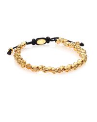 M. Cohen | Metallic Stacked Skulls Bracelet/goldtone for Men | Lyst