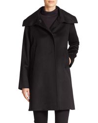 Jane Post | Black Cashmere Jane Coat | Lyst