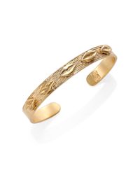 Kelly Wearstler | Metallic Bossage Lips Cuff Bracelet | Lyst