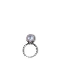 John Hardy | Blue Charm Ring With Pearl And Black Sapphire | Lyst