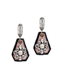 Lulu Frost | Black Lana Statement Earring | Lyst