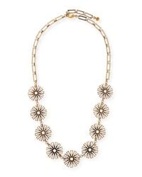 Lulu Frost - Metallic Daisy Long Necklace - Lyst