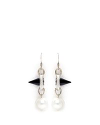 Joomi Lim | Multicolor Spike Pearl Drop Earrings | Lyst