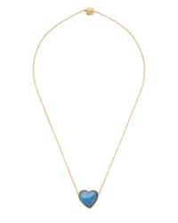Katherine Jetter | Blue One Of A Kind White Heart Opal Necklace | Lyst