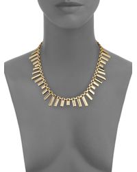 ABS By Allen Schwartz | Metallic Seaglass Brights Bar Necklace | Lyst