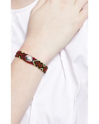 Dezso by Sara Beltran | Multicolor One Of A Kind Beaded Bracelet with Seashell Detail | Lyst