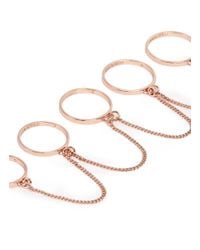 Eddie Borgo | Pink Five-finger Ring | Lyst