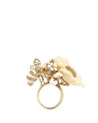 Anabela Chan | Metallic 'bumble Blossom' Diamond Pavé 18k Yellow Gold Ring | Lyst
