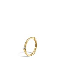 John Hardy | Metallic Bamboo Slim Band Ring | Lyst