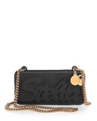 Stella McCartney | Black Logo-embossed Silicone Chain Iphone 6 Case | Lyst