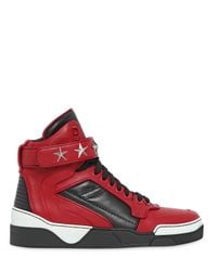 Givenchy | Black Tyson Star High-top Sneaker | Lyst