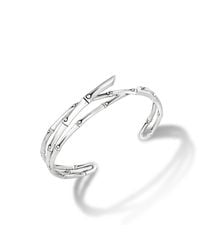 John Hardy | Metallic Bamboo Cuff | Lyst
