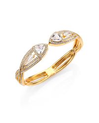 Adriana Orsini | Metallic Athena Trillion Cuff Bracelet | Lyst