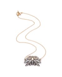 Lulu Frost | Metallic Larkspur Pendant - Silver | Lyst