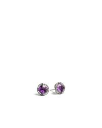 John Hardy | Metallic Legends Naga Round Stud Earrings | Lyst