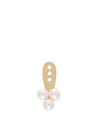 Yvonne Léon | Metallic Akoya Pearls Earring | Lyst