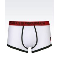 Emporio Armani | White Boxers for Men | Lyst