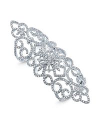 Anne Sisteron | Metallic 14kt White Gold Diamond Bourgeois Ring | Lyst