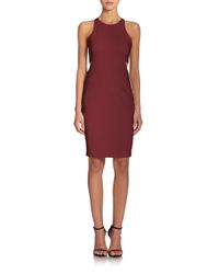 Elizabeth and James | Red Lela Cutout-waist Dress | Lyst