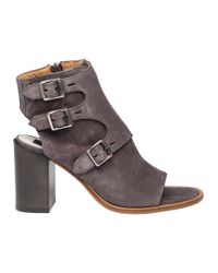 Rag & Bone - Gray Marta Suede Ankle Boots - Lyst
