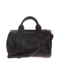 Alexander Wang | Rocco In Black Pebble With Antique Brass | Lyst