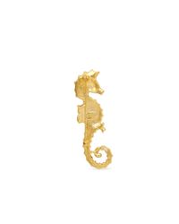 Kenneth Jay Lane | Metallic Crystal Pavé Seahorse Brooch | Lyst