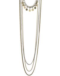 Jenny Bird | Metallic Oria Necklace | Lyst