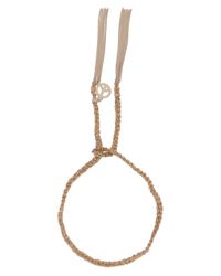 Carolina Bucci | Metallic Lucky Bracelet Peace Charm | Lyst