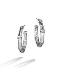 John Hardy | Metallic Small Hoop Earring | Lyst