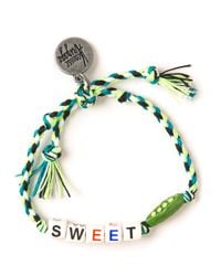 Venessa Arizaga | Green Sweet Pea Bracelet | Lyst