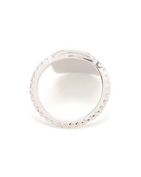 Asherali Knopfer | Diamond White Gold Nail Ring | Lyst