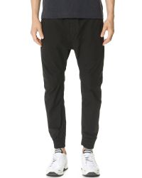 Helmut Lang | Black Curved-leg Track Pants | Lyst