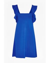 French Connection | Blue Marie Flared Dress | Lyst