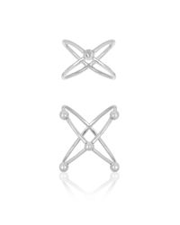 Arme De L'Amour | Metallic Set Of 2 X Rings | Lyst