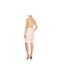 Endless Rose | Gold Open Back Dress | Lyst