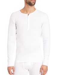 2xist | White Long-sleeved Cotton Shirt for Men | Lyst
