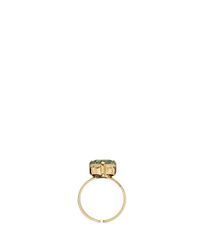 Philippe Audibert | Green Baguette Cut Swarovski Crystal Ring | Lyst