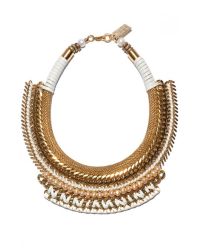 Lizzie Fortunato | Metallic Exclusive Pearl Wheat Field Necklace | Lyst