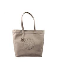 Armani Jeans | Natural Handbag Woman Giorgio Armani | Lyst