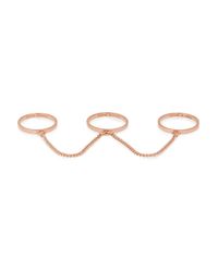 Eddie Borgo | Pink Five-finger Ring | Lyst