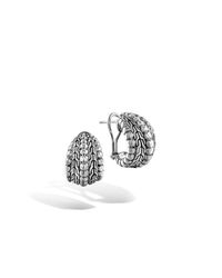 John Hardy | Metallic Classic Chain Buddha Belly Earrings | Lyst