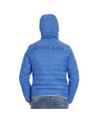 Armani Jeans | Black Down Jacket for Men | Lyst